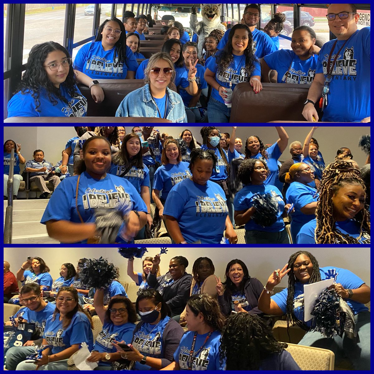 DrTrennRussell's tweet photo. It’s convocation time y’all! Our @HeritageElemen1 team is ready. #IBelieve #WeBelieveInSpring @SpringISD https://t.co/WRQADWZDGP