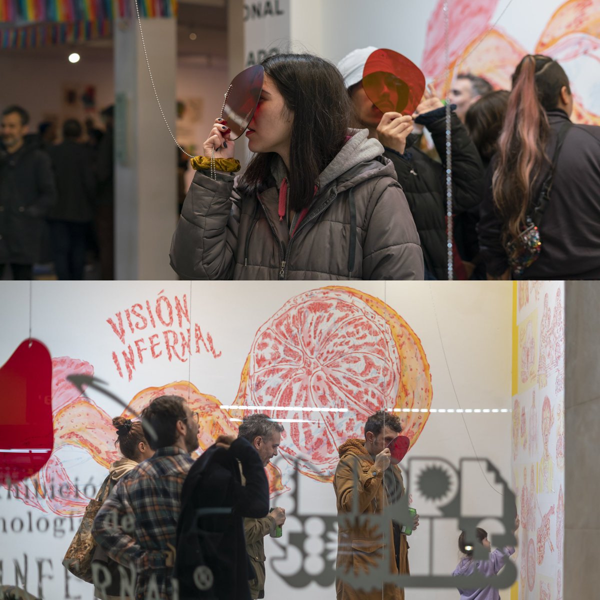 Y sigue mi Expo TREMENDO MAAL con tecnología de Visión Infernal en el Museo Nacional del Grabado ! De miércoles a domingo de 15 a 20 hs!