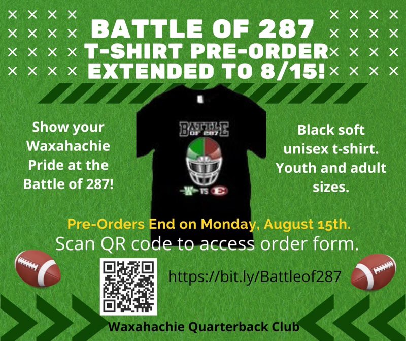 IndiansQbc's tweet photo. We are extending the deadline for 287 shirt orders! Don’t miss out and get your order in before the 15th! #battleof287 #RollTribe https://t.co/Himf8KHxOd