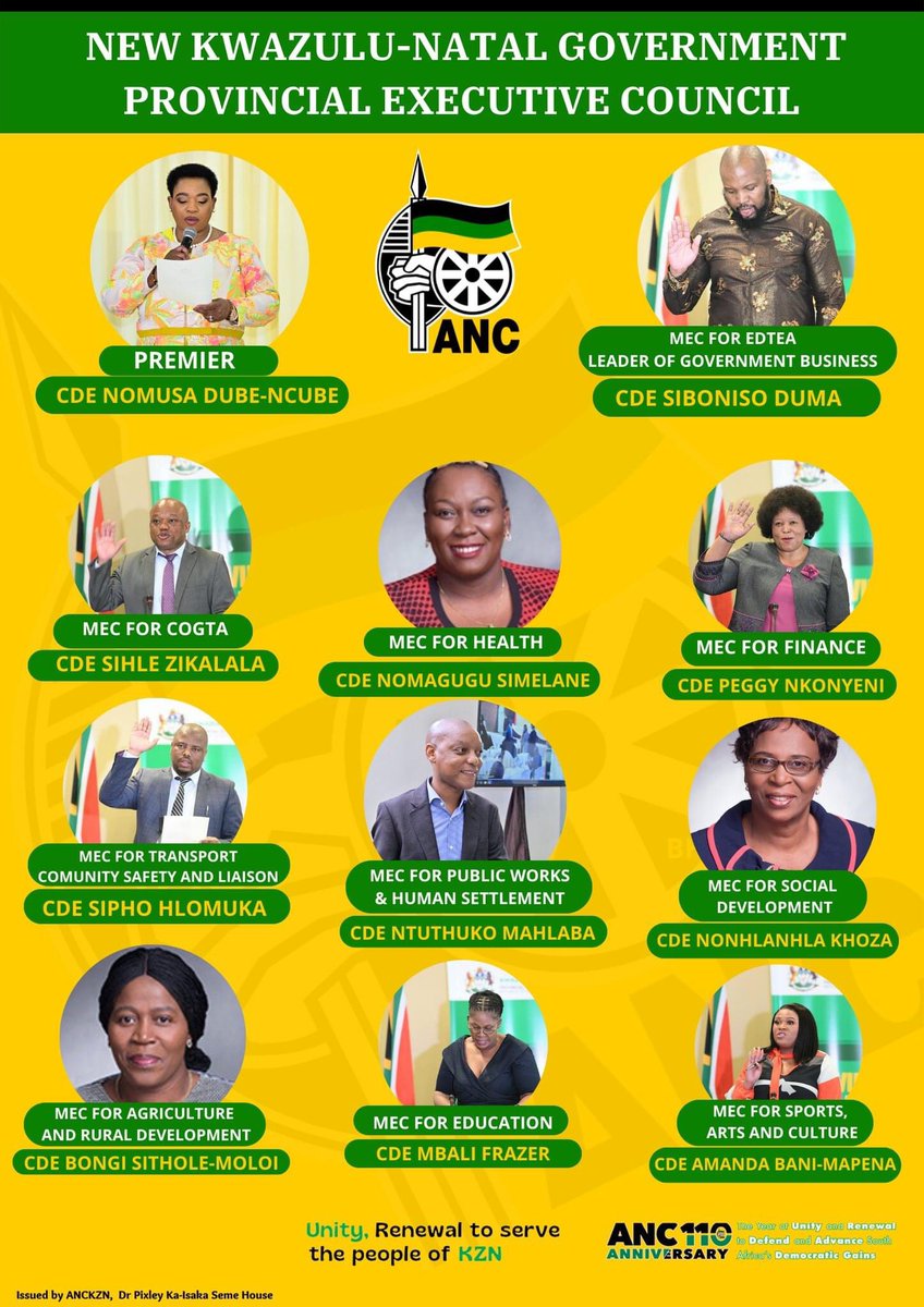 velingobese_ZA's tweet photo. 7 women, the chair is not the premier , Cde Sihle is still serving.   ANC KZN providing leadership. https://t.co/ejcE9POZ5G