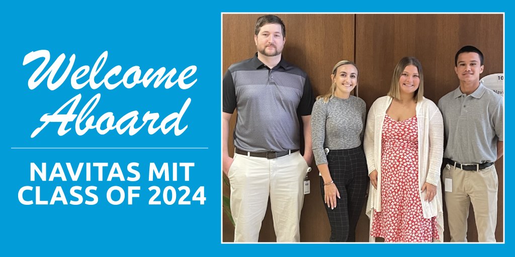 NavitasCredit's tweet photo. Introducing the 2024 Navitas MIT class. Each year we hire recent grads to our “Managers in Training” All provided with experience, mentorship, and targeted training in all areas in the company. To learn more about the program, contact jpickens@navitascredit.com https://t.co/shukWzeCfY