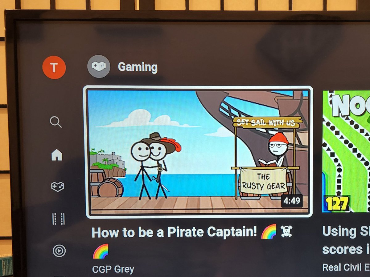 cmajames14's tweet photo. Of all the places to find an @cgpgrey video. @imyke Video Game streamer CGP Grey confirmed? 👀 https://t.co/7jhgSXgCNI