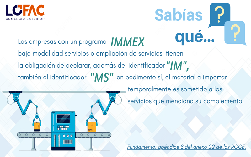 LOFAC_COMEXT's tweet photo. 🧐 #SabiasQue #IMMEX #importacion #RGCE #ComercioExterior #Lofac 📃 https://t.co/7UriUDVrpN