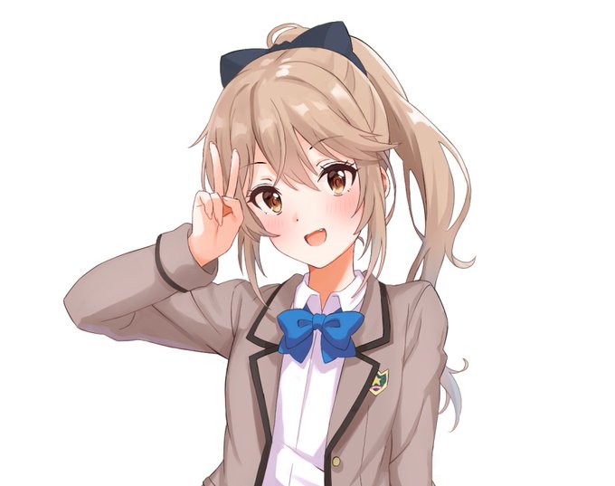 \🎉次々回作の立ち絵をチラ見せ!🎉/
とある部活の副部長ちゃん!
名前はチカちゃんです✨ 