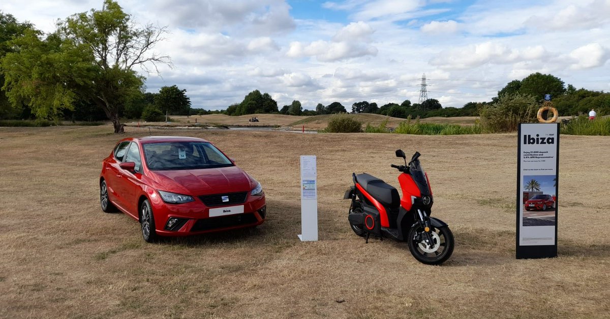 Looking back to a great weekend at the Mill Green Golf Club Captain's Day where we showcased our SEAT Ibiza and the 100% electric SEAT MÓ 125 to the spectators and participants across the two day event.