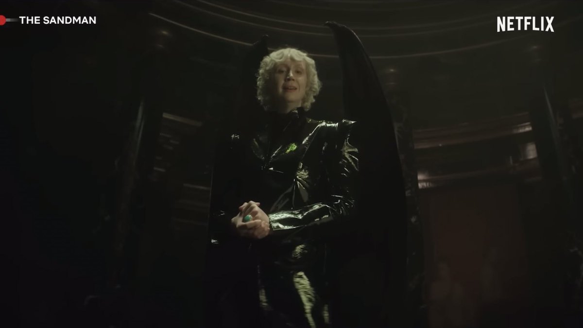 spoiler4you's tweet photo. gwendoline christie as lucifer is a great casting choice on so many levels https://t.co/f1ZoMjkqAc