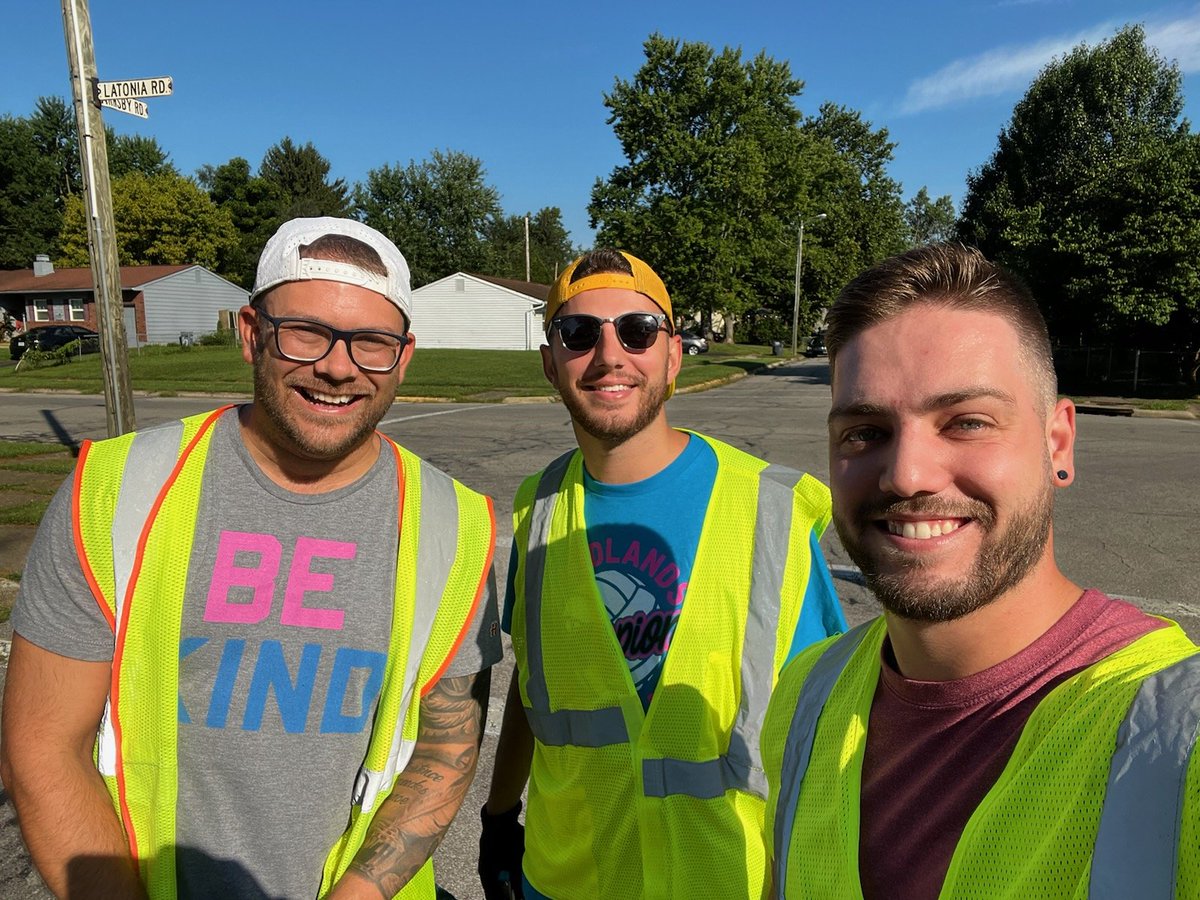 GMNorth's tweet photo. The Middle School North Staff had our annual cleanup of the neighborhood this morning!  @GMschools https://t.co/pC41vNPgdp