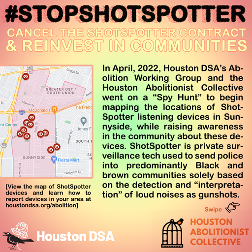 Houston DSA tweet media