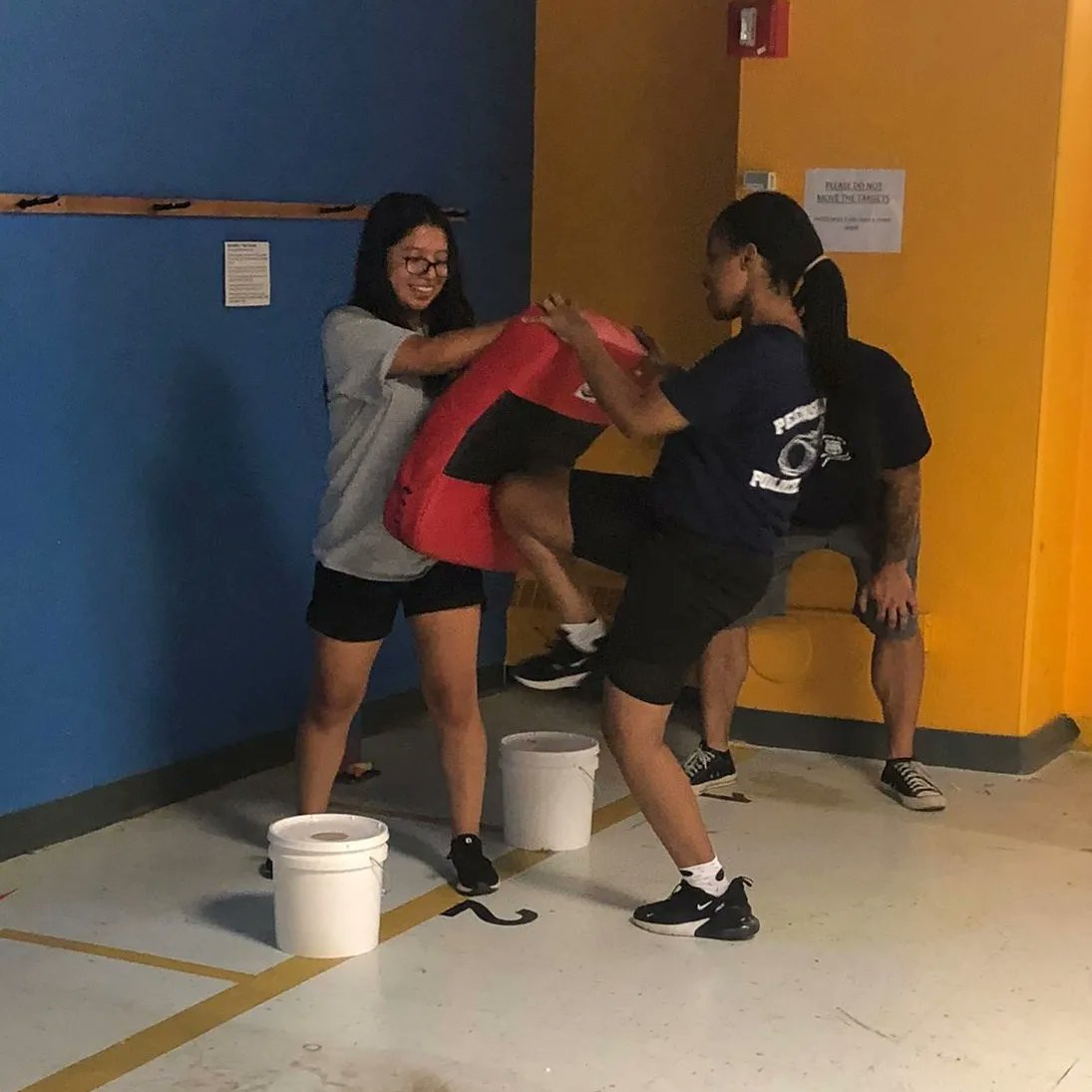 peekskillpolice's tweet photo. Defensive Tactics and Physical Fitness Training Day at the Peekskill Youth Police Academy! 

#CommunityPolicing 
#PeekskillPolice https://t.co/SHd6Q88c5y