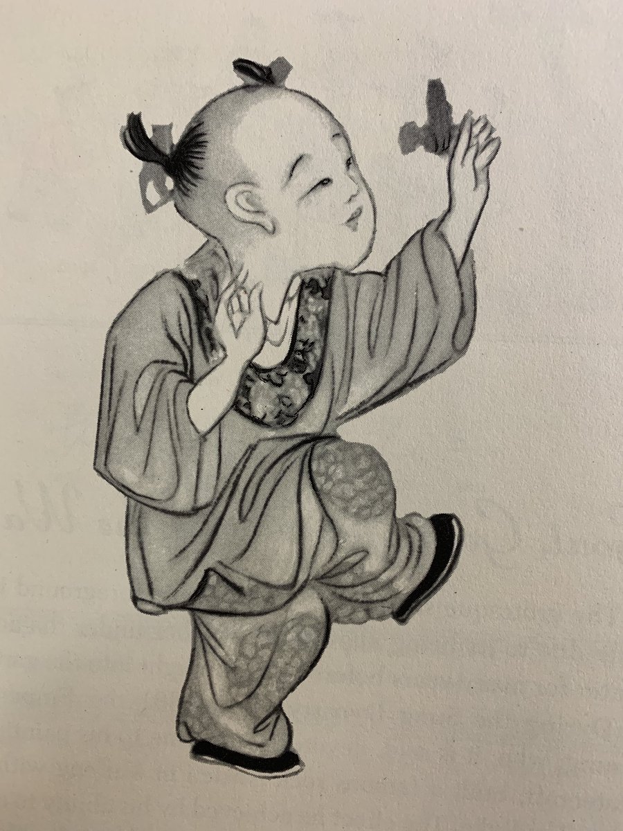 Children’s book illustration by a young person, Chao Shih Chen (14), in The Chinese-American Song and Game Book (1944) ⁦<a href="/uflib/">UF Libraries</a>⁩ Baldwin Collection #ChildrensBookIllustration #HistChild