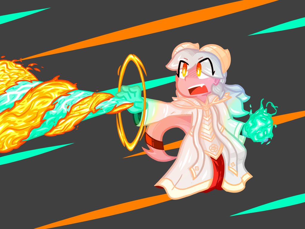 Just thought I'd introduce my smol demon OC since I'm quite fond of her and I'm in the middle of a drawing of her. Her name's Suffering but trust me she's a marshmallow. :b
I still wouldn't get on her bad side though; she is still very capable with fire magic.