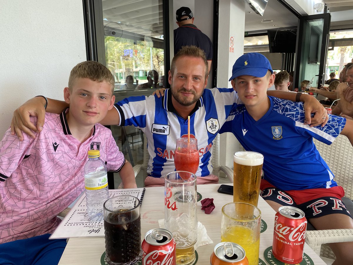 First Wednesday game on Saturday for me and the boys after 2 weeks in Tenerife… can’t wait to be back at the old rust bucket 😍 #SWFC #WAWAW