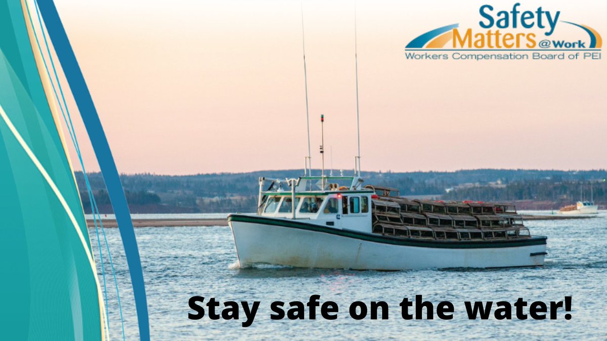 WCBPEI's tweet photo. Wishing all PEI fishers a bountiful and safe Fall fishing season! For information on captain/crew health &amp; safety responsibilities, check out these resources: captains ➡️https://t.co/OppXQJqv5U and crew ➡️https://t.co/bNIgytvcgA #pei #settingday #lobsterfishing #safetymatters https://t.co/hOSapLSzuS