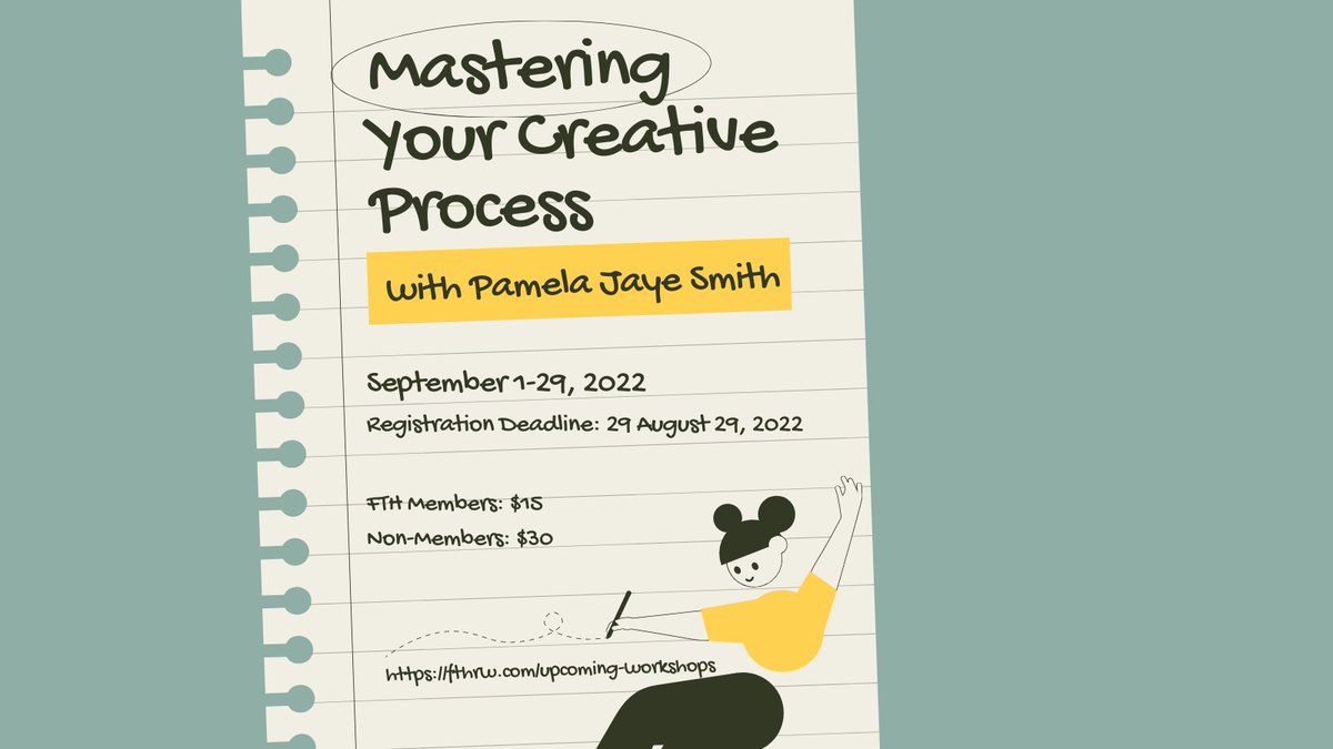 FTHRW's tweet photo. Our September workshop is fast approaching! Click on the link in our bio for more info! 

#writingworkshop #amwritingromance https://t.co/auhahV7nav