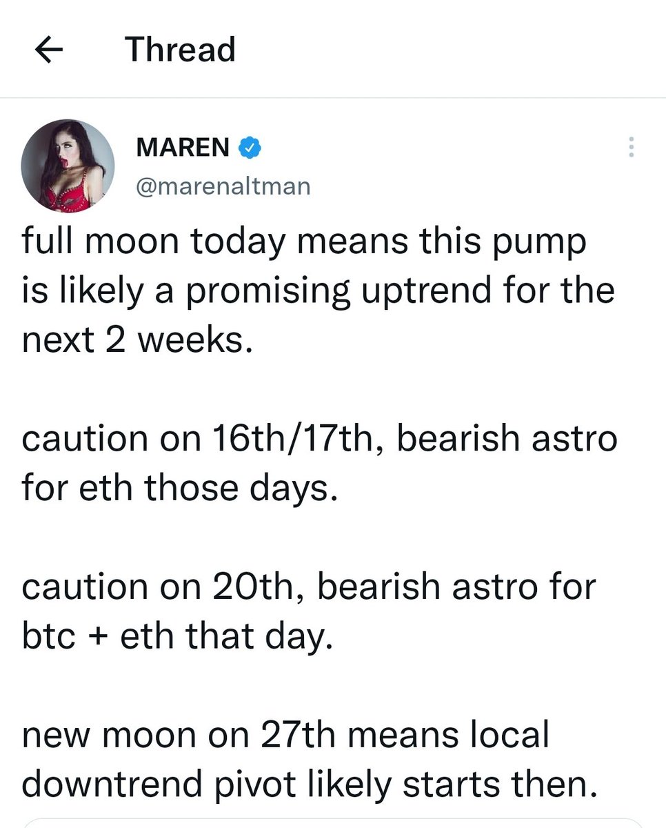 boerry's tweet photo. @CryptoWeathrMan Whenever we are confused, look at the moon. https://t.co/AfxijNOnU4