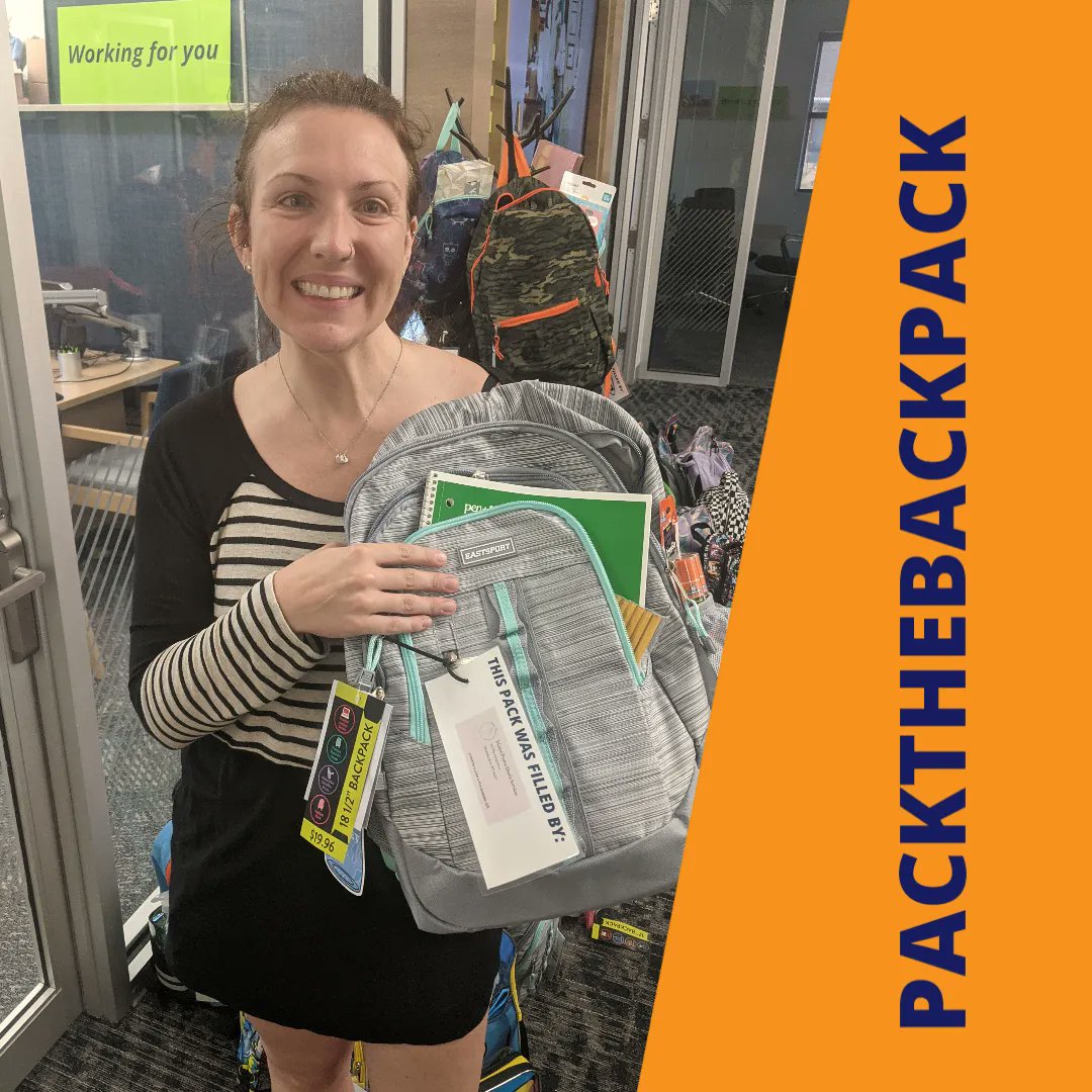 Jaqueline from Matru-Prema Doula Services accepted Aspen Family Chiropractic challenge to #Packthebackpack. We are up to 40 packs! And the community has dropped off bundles of school supplies! We are accepting donations through Monday. https://t.co/F16ypTwrS1 https://t.co/EhgUuhEeJb
