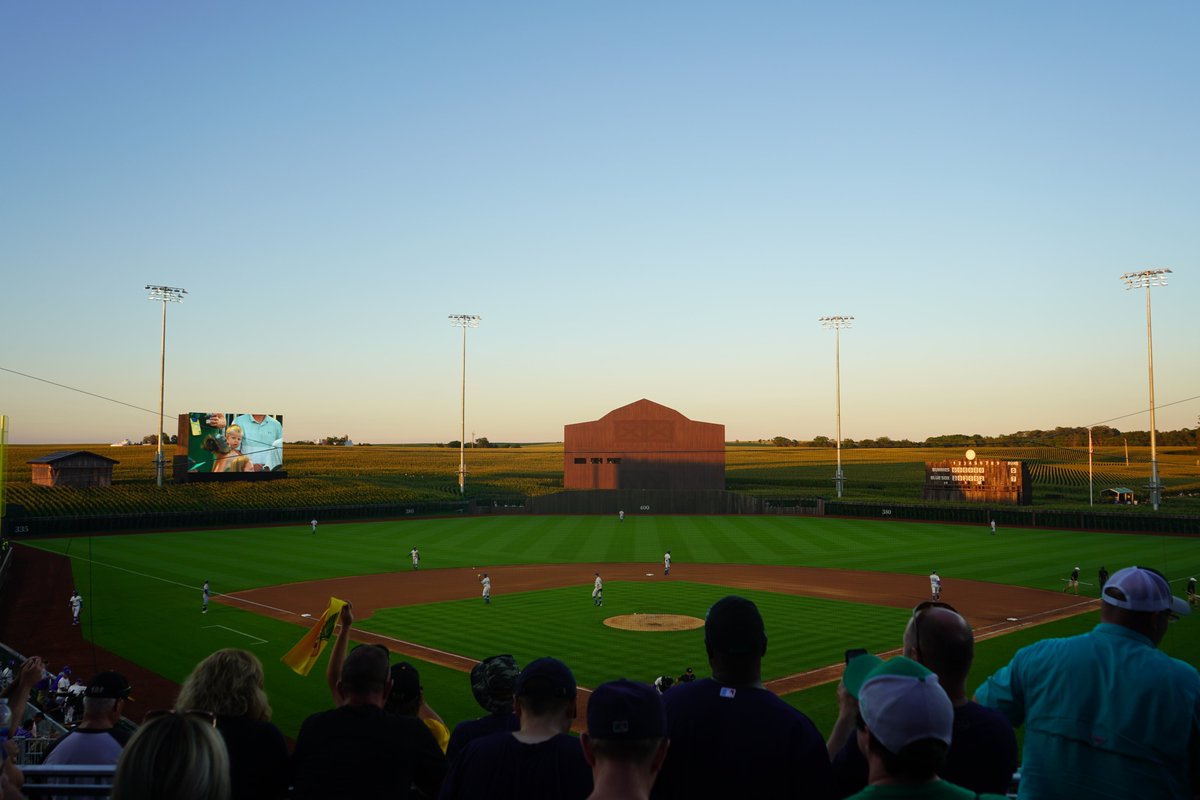 Today is the day we've all been waiting for. 

<a href="/Reds/">Cincinnati Reds</a> <a href="/Cubs/">Chicago Cubs</a> #MLBatFieldofDreams