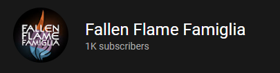 fallenflamex's tweet photo. Just looked at the analytics for this morning and noticed that we finally hit 1,000 subscribers! Thanks to all of you for making that a reality! https://t.co/taPT4UO7hF