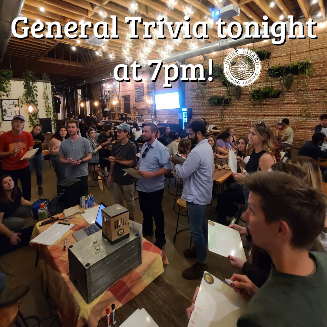 Trivia tonight!