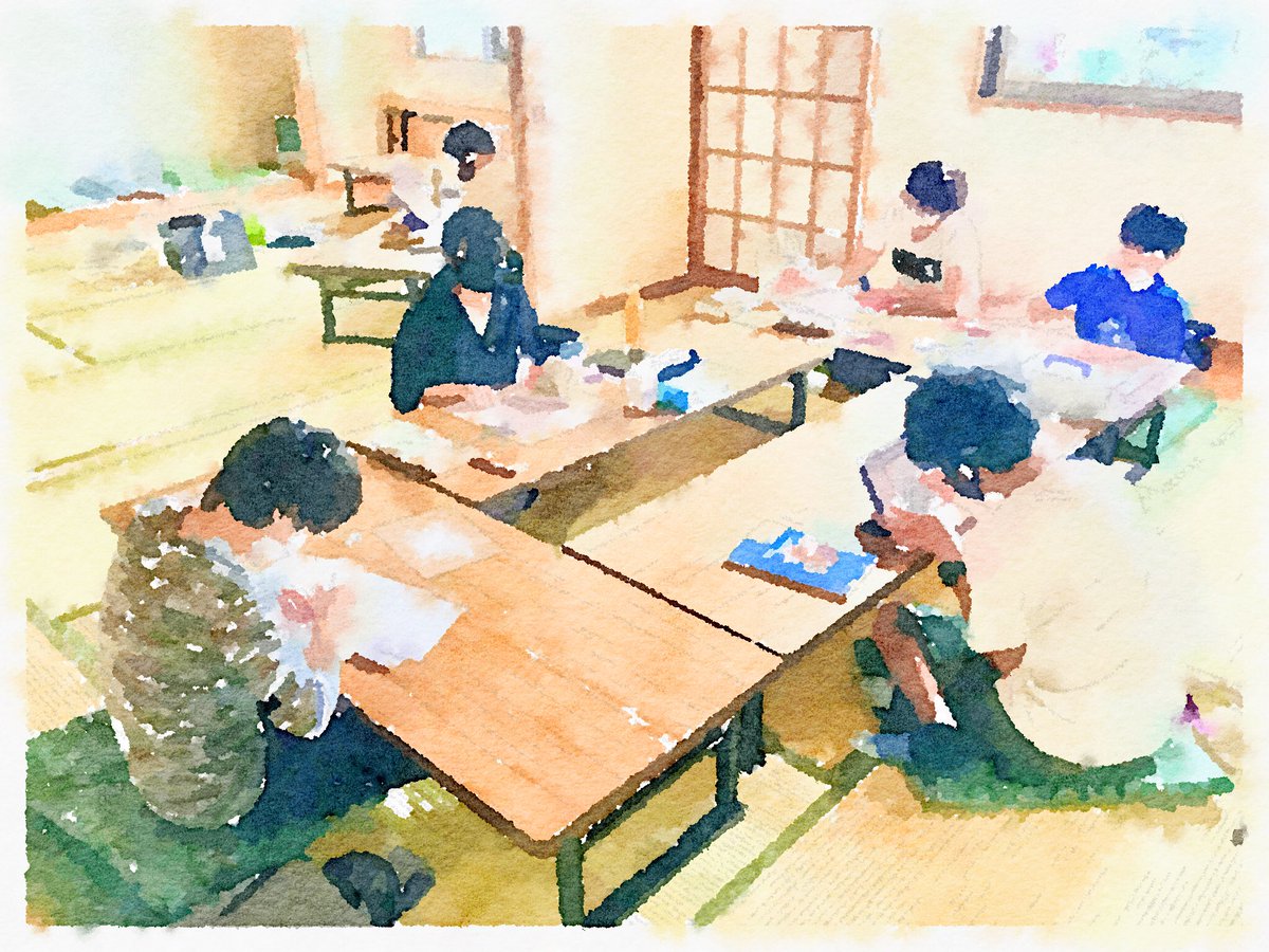 「◆開催報告8月某日、長野県某所にて「#模写しないと出られない部屋」という自習室的」|中村 環🖋漫画家のイラスト