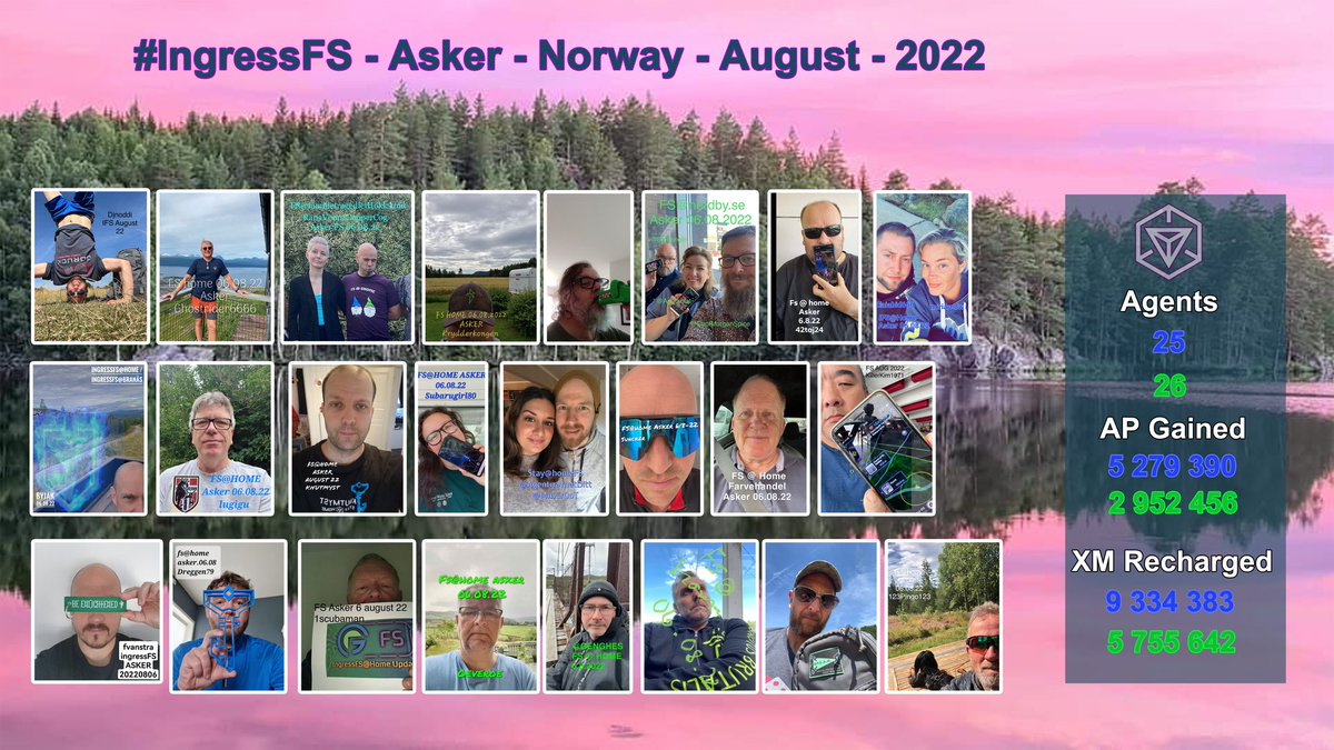 boffeliten's tweet photo. Thank you to all that attended this months IFS in Asker Norway. Like to join? See you next month?! #Ingress #XFac #IngressFS #FSAsker #IFS #NIA #Niantic #FirstSaturday #FirstSaturdayAsker #IngressPrime https://t.co/mUOJLd0Uqa