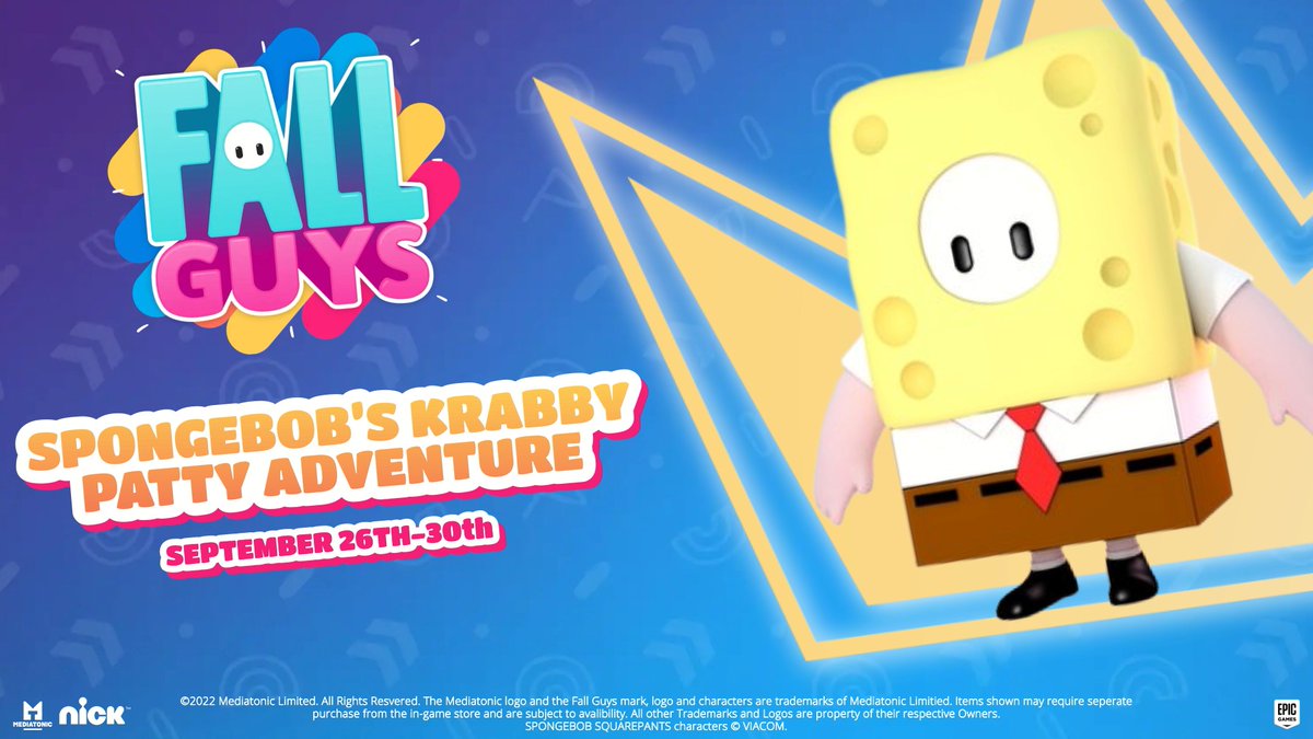 BrettD84267's tweet photo. *CONCEPT ART* Fall Guys x Spongebob Collab be like https://t.co/IWwg4G0FjR
