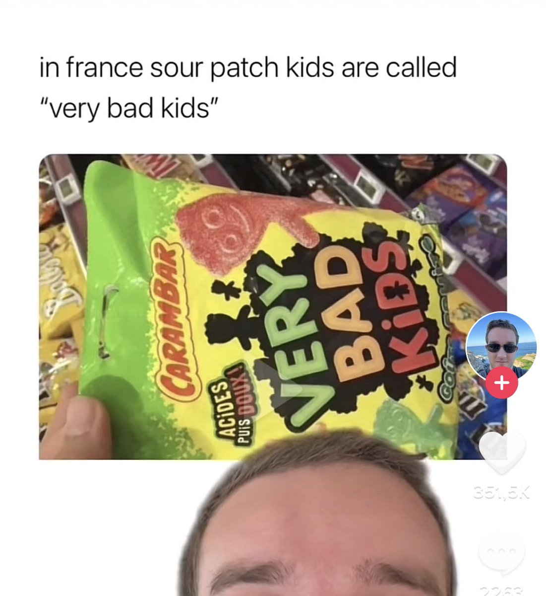 Is Simon French? No 
Will I laugh at Simon 
for this and blame him
because he speaks French? 

Oui.