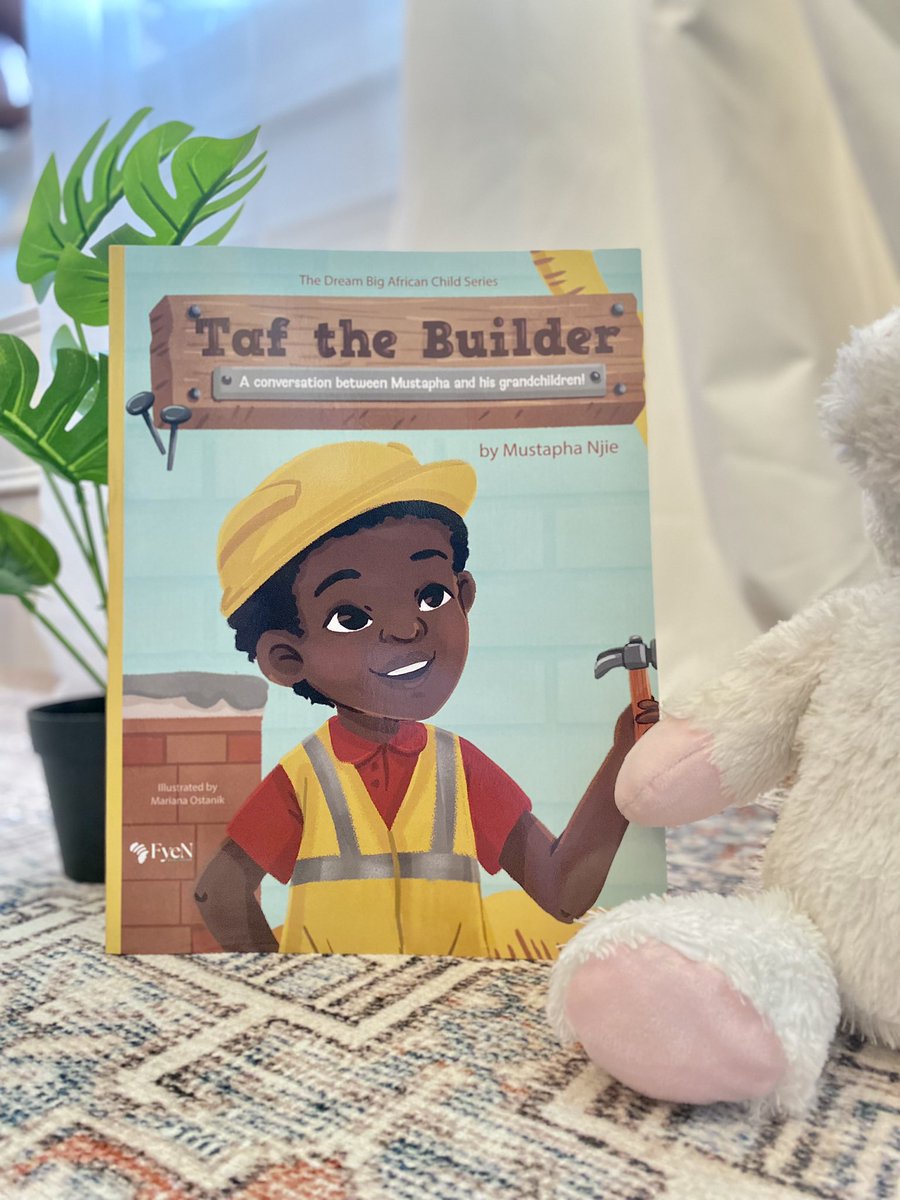 ymfye's tweet image. 🗣The Dream Big African Child series! 

The First copy of the Taf the Builder book is here! A truly beautiful and inspiring story for children, ages 0-9 years old! 

U.S. orders going out this week!
#ourafricanstoriesourway