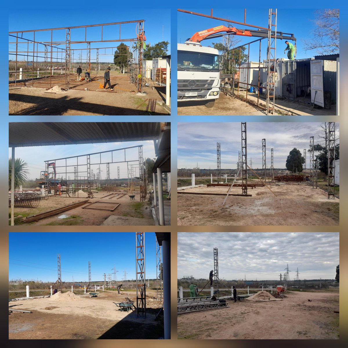 FeliLavega's tweet photo. Obras #Logísticas INR
Centro Logístico Regional Norte Tacuarembo 
Nave Logística Montevideo 
#Planificamos,Nos #Apoyaron, #Hicimos y vamos #Hacer!!! https://t.co/Fxdu8bLtv4
