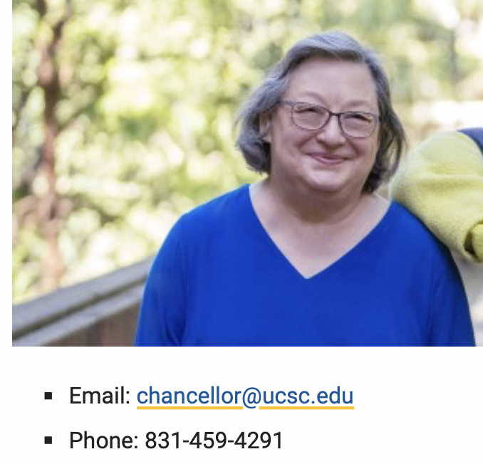 MattWalshBlog's tweet photo. So @UCSC has not responded to my inquiries about their PhD candidate, @EliErlick, who confessed to trafficking prescription hormones to minors. UCSC is a public institution and has no right to ignore us. I encourage you to reach out to the officials below to voice your concerns: https://t.co/sXhrqQwB29