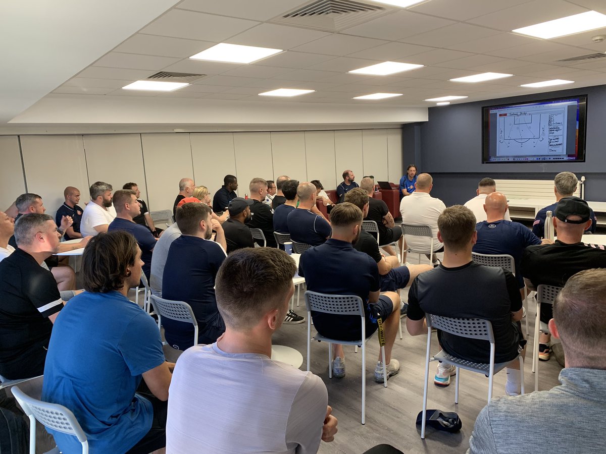 DCFA_CoachDev's tweet photo. Coach Development @ Sunderland AFC Academy of Light.

Big thanks to all the staff at Sunderland AFC Academy, particularly @StuartEnglish8 @lynch_fin @Moore3Jordan for a superb Coach Development Event this evening. 

Hopefully lots of take away messages for all the coaches 👍 https://t.co/jvF21OcLVe