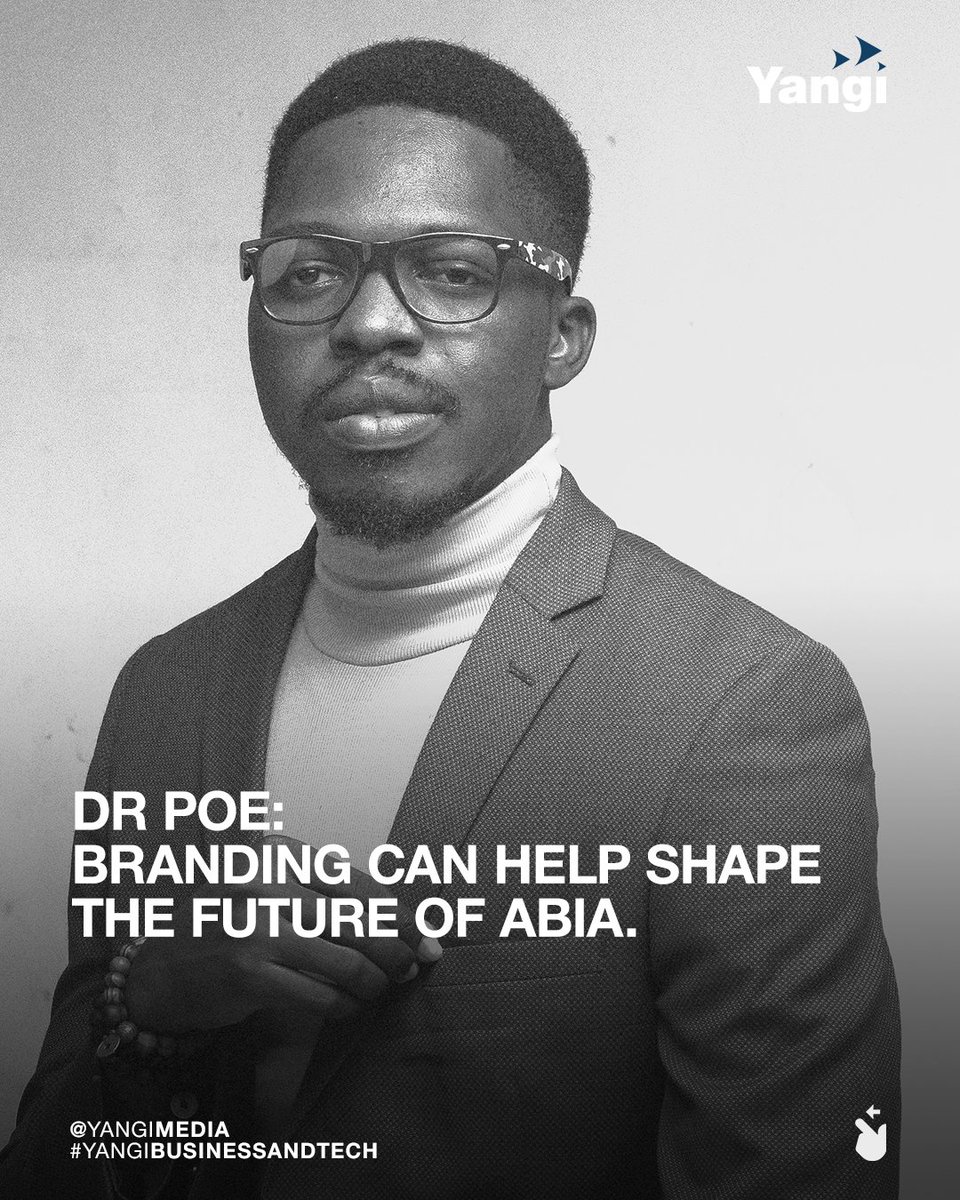 YangiAbia's tweet photo. @Poeconceptznig - "Through BRANDING the digital ecosystem of Abia State can push out products and services that can sell globally.

#yangi #yangimusic #yangimedia #yangifam #yangipeople #yangilifestyle #yangisociety #yangination #yangifashion #education #yangiplaces #entertainmen https://t.co/BOyHWwKF9O