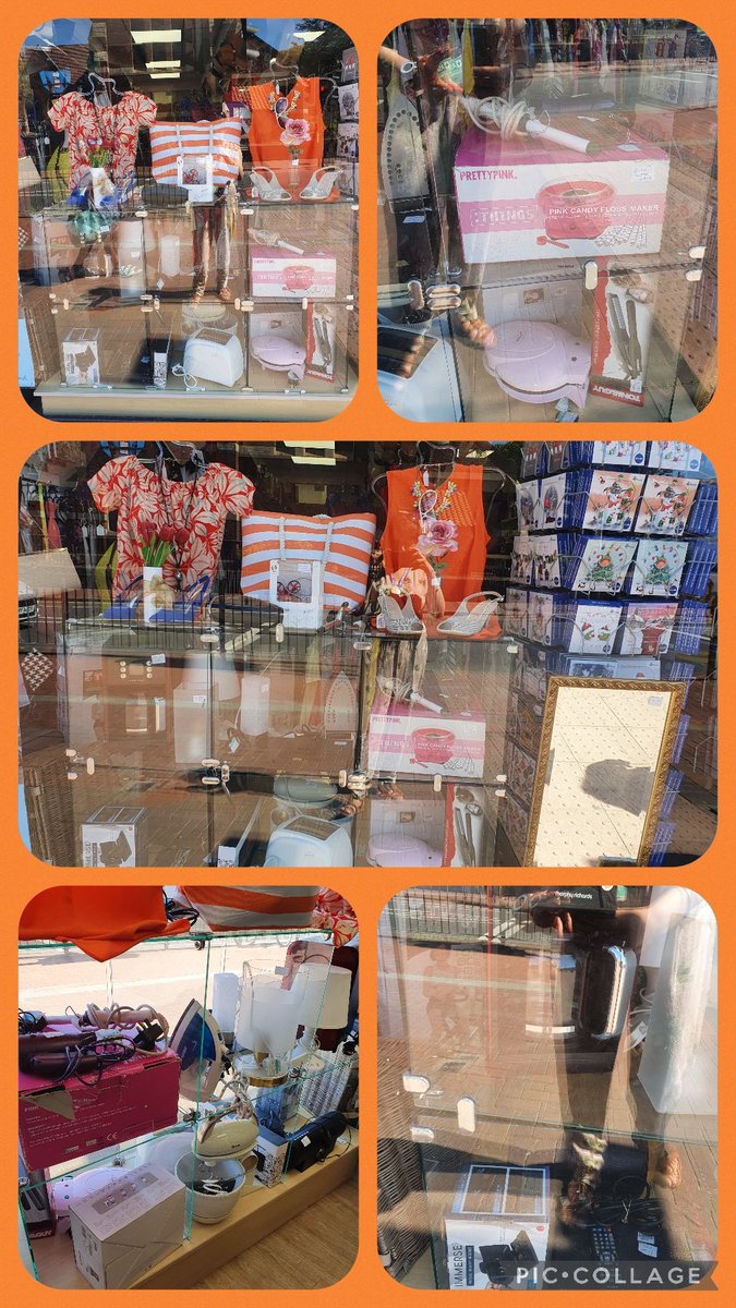 BearwoodMind's tweet photo. We done our electric items window display @BearwoodMind very nice and good quality stuff, all have been checked and PAT tested, come and find your bargains #mymindshop #electricitems #windowdisplay https://t.co/fP0gT0Oqie