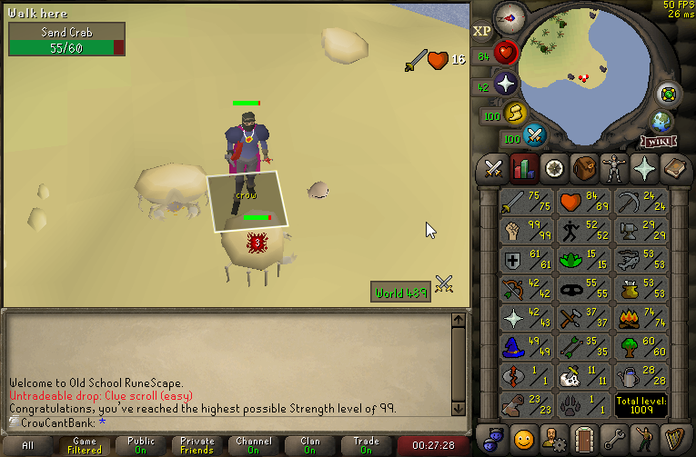 culinarycrow1's tweet photo. #osrs #ironman 99 str on the #UIM + loot pic - CC https://t.co/SN0Nn0REgI