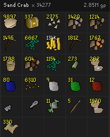 #osrs #ironman 99 str on the #UIM + loot pic - CC