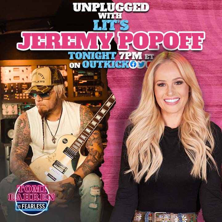 Outkick's tweet photo. TONIGHT @TomiLahren unveils her #LosersOfTheWeek, is joined by punk rock @LitBandOfficial guitarist #JeremyPopoff & some four-legged adoptable friends stop by to wish Tomi a Happy Birthday! Tune in at 7 pm ET! https://t.co/wXjY0GJXlo