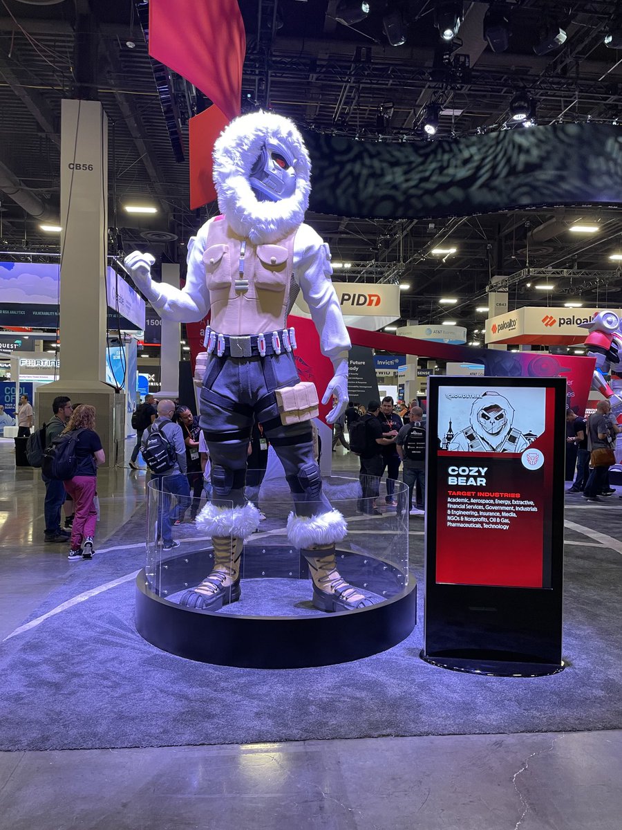 First there were catchy names.
Then there were logos.
Then there were websites.
And now we have... giant robotic figures?
This is a weird timeline.