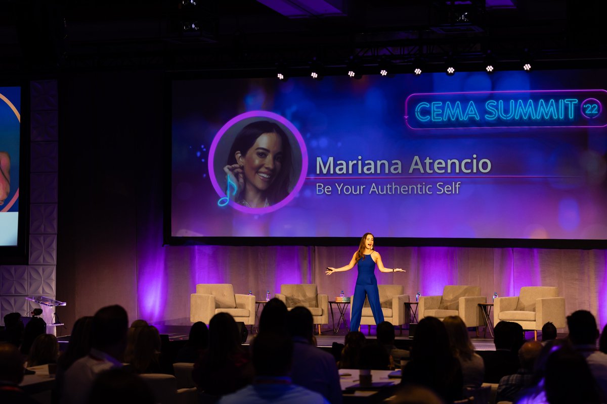 marianaatencio's tweet image. When you show up as yourself you create ripple effects of authenticity. 

Grateful to have opened CEMA in Nashville and inspired so many leaders to tell their authentic stories. 

Gracias @cemaoline @speakinc!

#CEMASummit22 #EventExecs #EventProfs