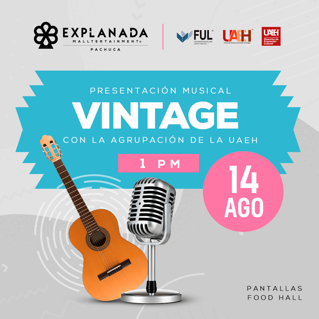 ExplanadaPAC's tweet photo. ¿Sin planes para este fin de semana?
¡#ExplanadaPachuca es tu mejor opción  con las actividades que traemos para ti! 
No te pierdas la exhibición de danza y la presentación musical vintage. 🤩 https://t.co/PGNsQVZ2HE