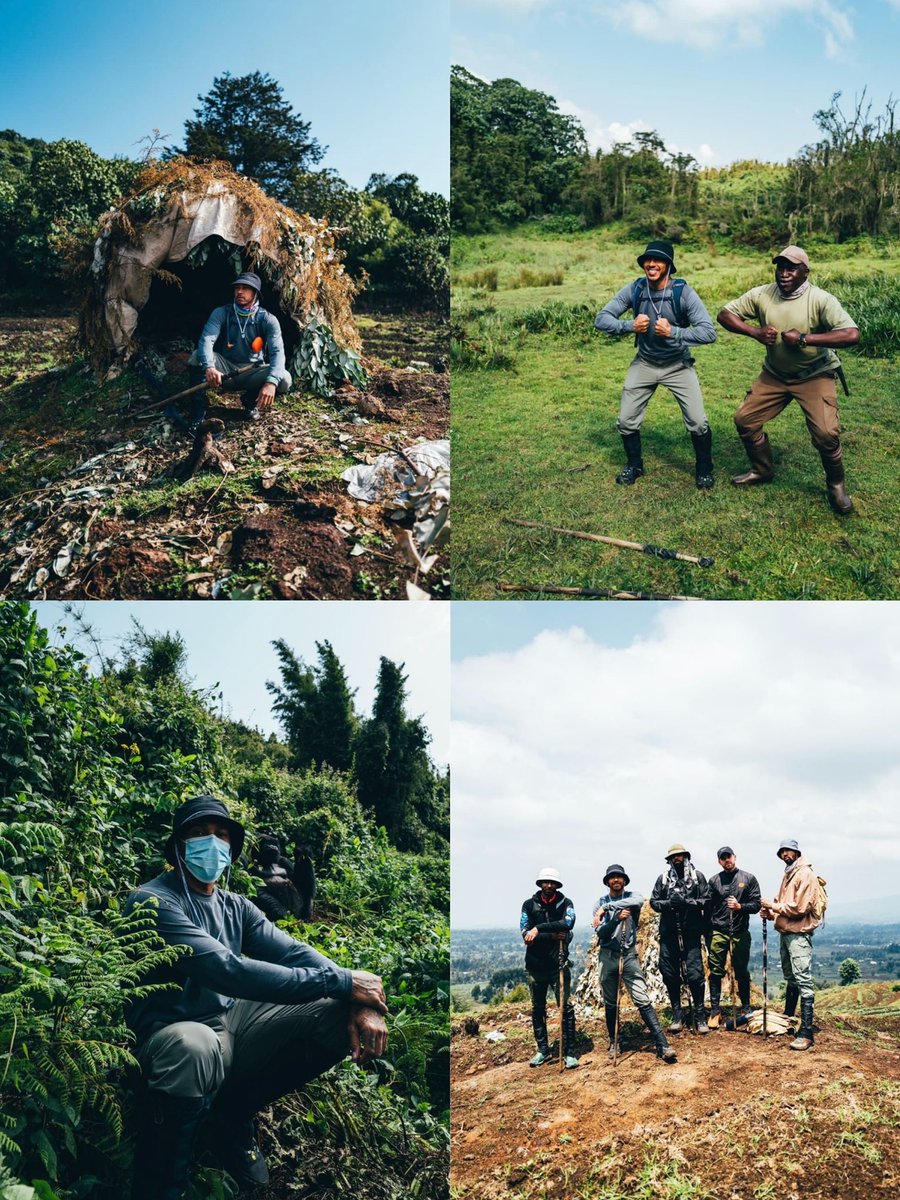 Lewis Hamilton traveling through Africa during his summer break! 

📍Rwanda