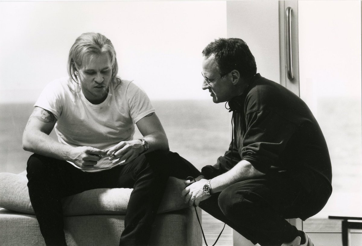 michaelmann's tweet photo. With Val Kilmer on the set of Heat.

#Heat  #Heat2 https://t.co/CXu5brsTTr