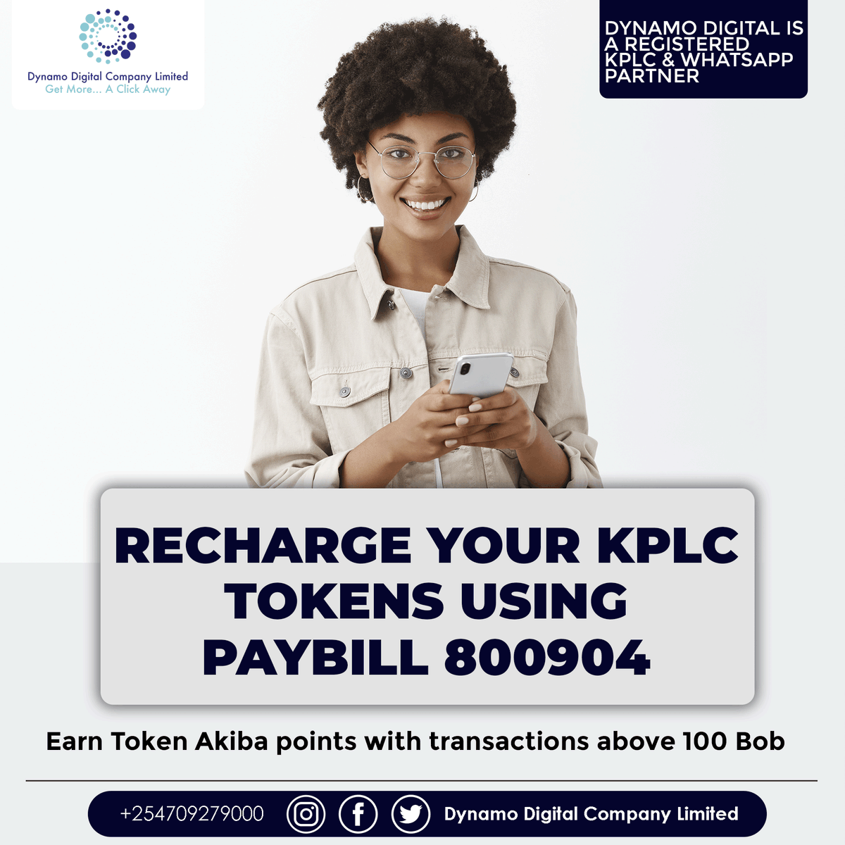 Recharge your KPLC Tokens fast and convenient using Paybill 800904 #TokensChapChap #paybill800904