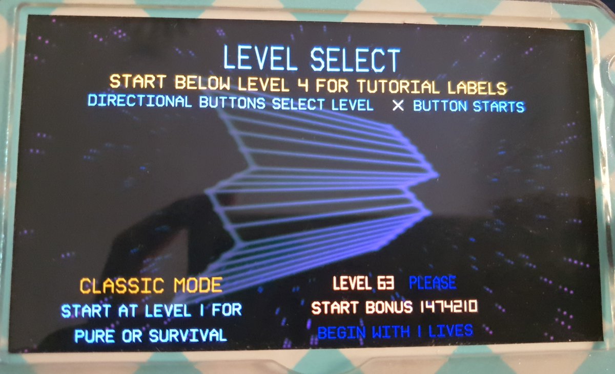 blisscastjourn's tweet photo. I've been playing TxK on my Ps Vita and I'm in love with this game πππ
@llamasoft_ox #txk #tempest4000 #llamasoft #jeffminter https://t.co/TJTJ8NWF9o