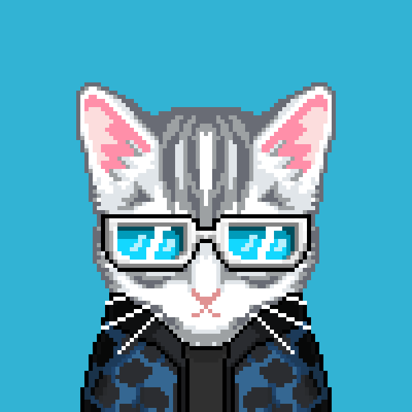 moon_felines's tweet photo. Today's #newdrop 
Moonfeline #45🌑🐈

Cool Boy😻

Available at @opensea

https://t.co/0zSU4nuUTI

#artchallenge #dailydrop #moonfelines #WomeninNFTs #openseanfts #NFTDrop #NFTs #NFTCollection #Solana #Ethereum #EthereumNFTs #CatsOfTwitter #NFTartist https://t.co/U76aED3ZMP