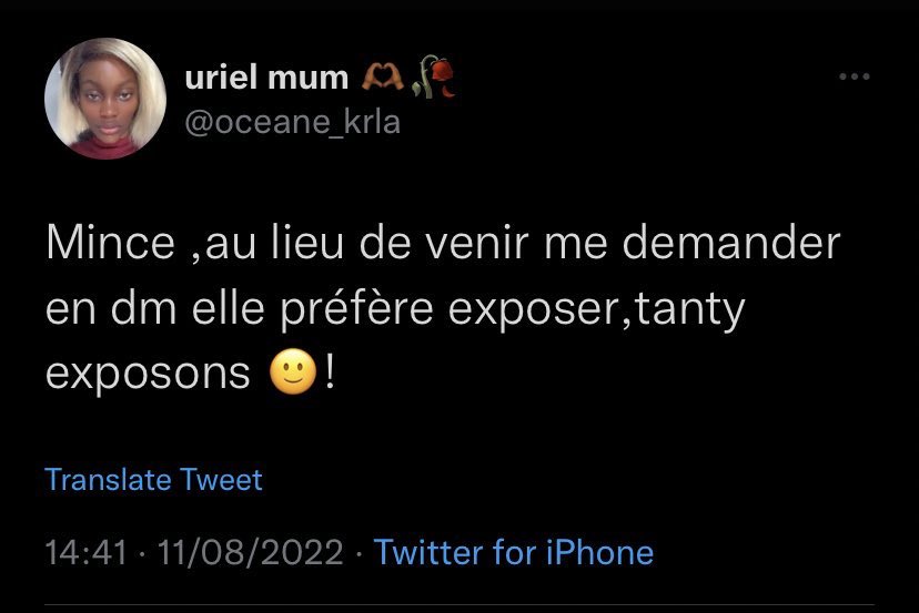 undiluted237's tweet photo. 13)
… It didn’t end there ohh! See what @oceane_krla said at the end. 

Please y’all should beg her in French to expose the other things she said. The gist too sweet. 😂 

#DadyUndiluted #237Recap https://t.co/ypcw4Ib9ou