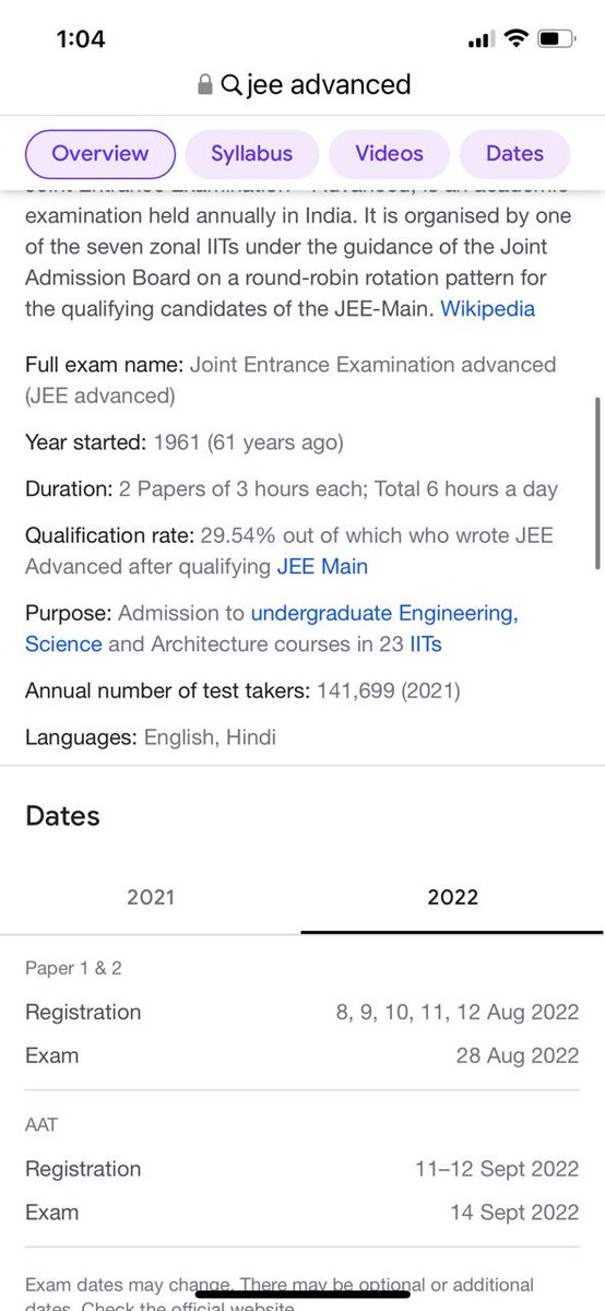 Raj576113's tweet photo. #ExtendJEEAdvanced2022Registration
#JEEAdvanced2022
Many students relied on Google and were mislead by false info.
Please extend registration by one day,many students were not able to register by the last date
@narendramodi @PMOIndia @dpradhanbjp
@republic @DG_NTA @iitbombay https://t.co/snvRIhcXsS