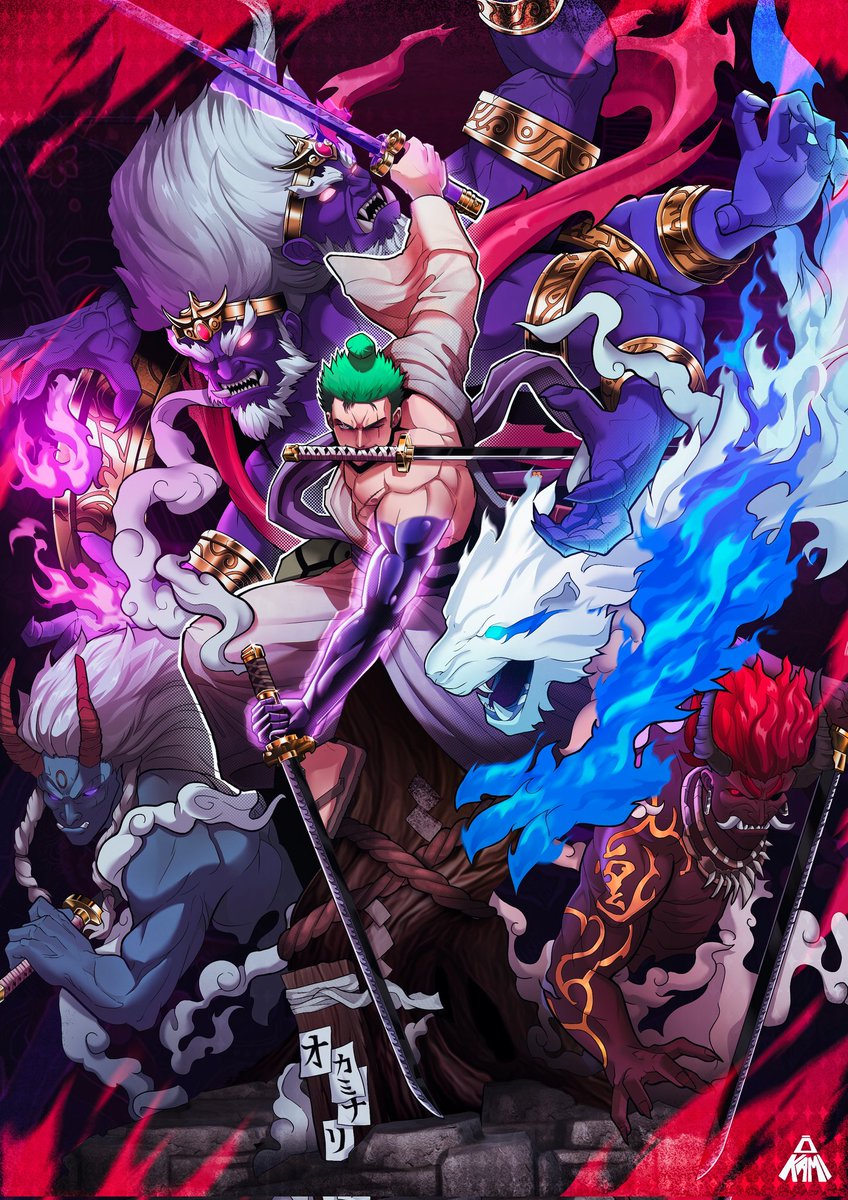 Okaminarii's tweet photo. This is the result of more than 2 months producing this art, my best work to date...

RORONOA ZORO

#roronoazoro #Zoro #ONEPIECE #ONEPIECE1057 #ONEPIECE1055 #Roronoa https://t.co/CBTY9xeKt0