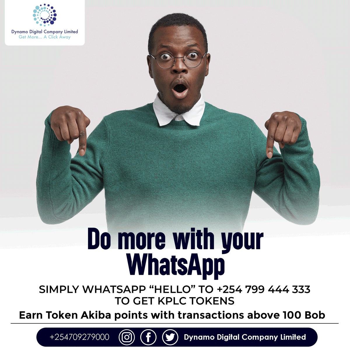 DynamoDigitalCo's tweet photo. Do more with your WhatsApp. Click https://t.co/nb9OriWikb to buy KPLC tokens https://t.co/1MulRLBS41