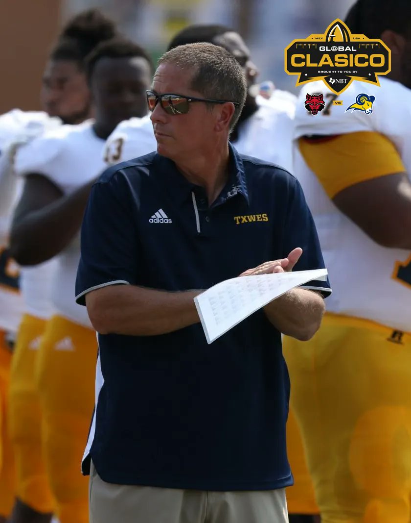 Meet the Teams: Coach Joe Purd'homme is leading the RAMS into their 5th season. The football program was restarted in 2018 but the schedules have been erratic from COVID-19. 2022 is back to a full season of action. #football #GobalClasico #footballamericano #TEXvsASUQC #USAvsMex