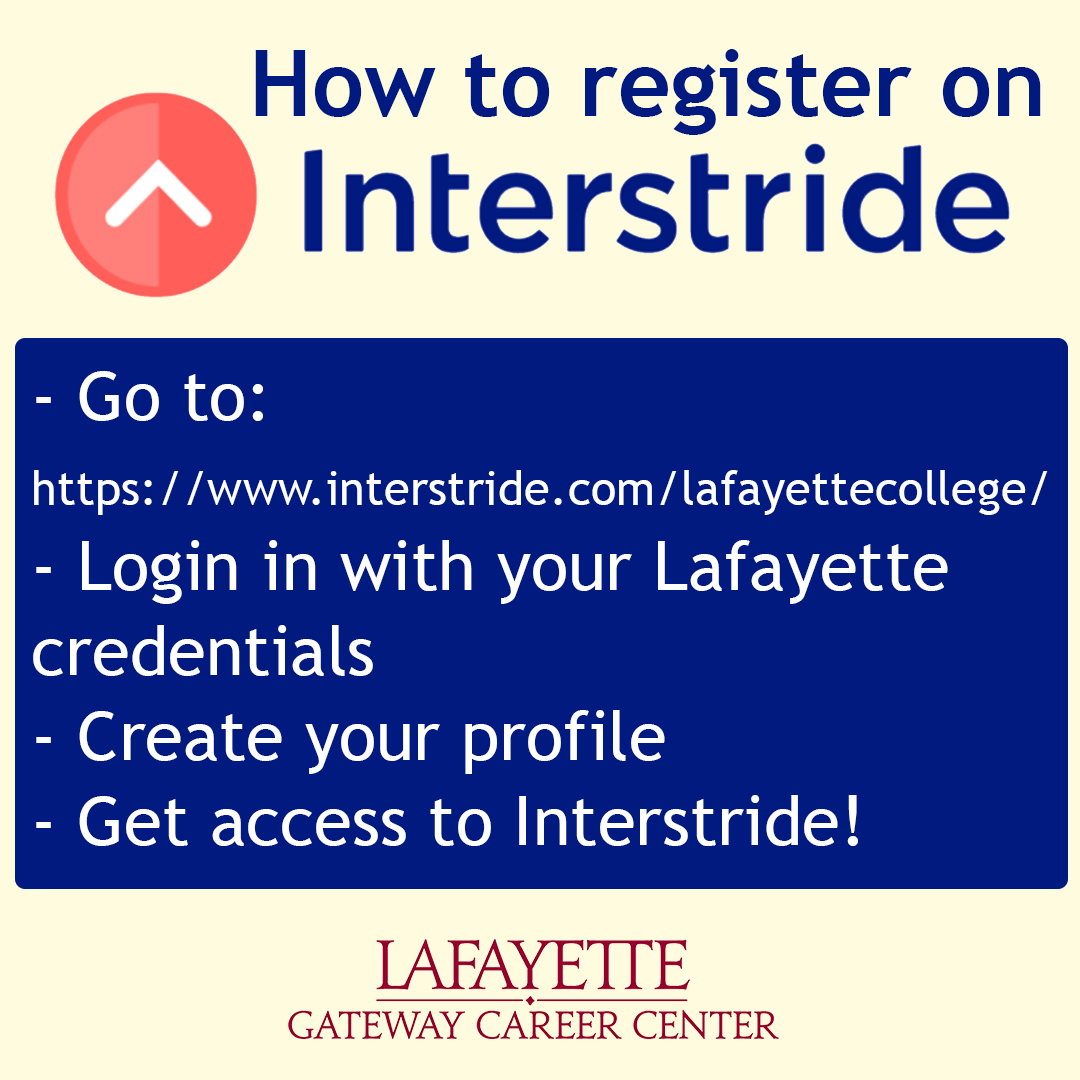 Curious about Interstride and want to register? Follow these instructions to get started!